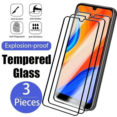 3Pcs Full Cover Protective Glass For Huawei P20 P30 Pro P30 P40 Lite Screen Prot • $10.99