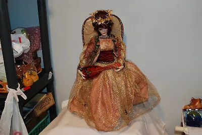 Franklin Mint Maryse Nicole Doll Raphaela Angel Of Glad Tidings 53644 Christmas • $45