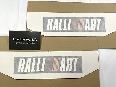 MITSUBISHI LANCER EVO6 CP9A TOMMI MAKINEN RALLIART Decal 2pcs Set OEM Genuine  • $66.49