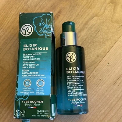 $47.70 • Buy Yves Rocher ELIXIR BOTANIQUE Fortifying Anti-pollution Daily Serum 1.6oz