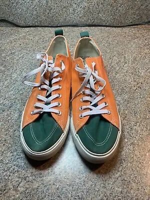 Skicks 👟🏈UNIVERSITY OF MIAMI HURRICANES  SNEAKERS - MENS 13 WOMENS 15 • $35