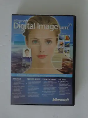 Microsoft Digital Image Suite 10.0 For Windows • $49.99