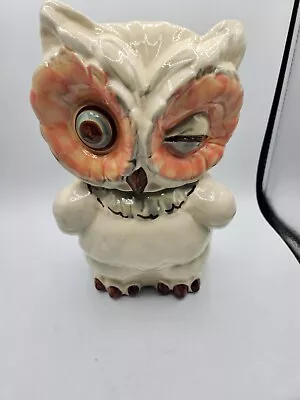 VTG. Shawnee Winking Owl Cookie Jar USA • $90