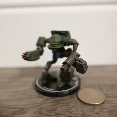 Mechwarrior STORMHAMMER Arturo Wolf 123 Uller 2003 Wizkids Figure Green !!! • $20