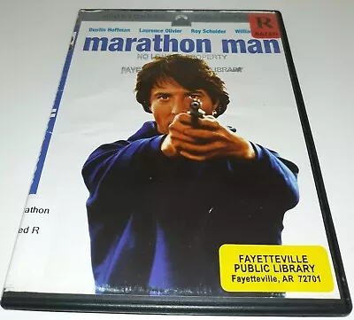 Marathon Man DVD Dustin Hoffman Roy Scheider Ex-Library • $10