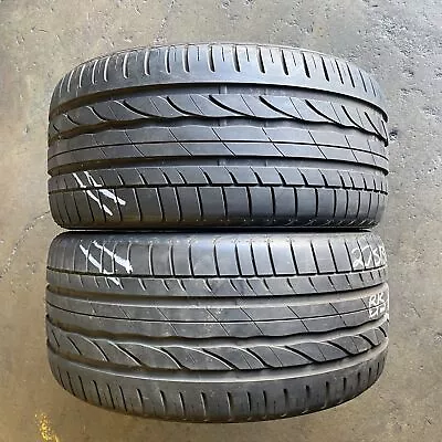 275/35R19 - 2 Used Tyres BRIDGESTONE TURANZA ER300  RUN FLAT • $390