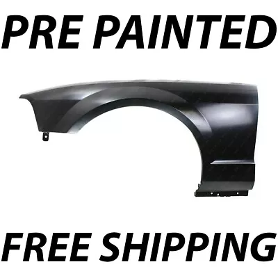 NEW Painted To Match Front LH Drivers Fender For 2005-2009 Ford Mustang Base/GT • $390.99