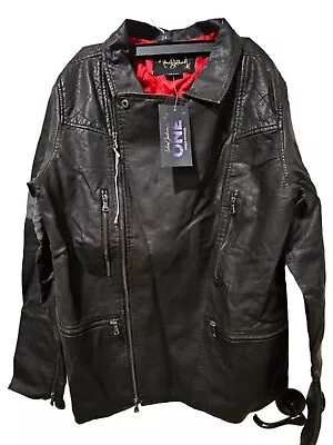 Michael Jackson One Leather Moto Jacket  Cirque Du Soleil New With Tags L Size • $107.99