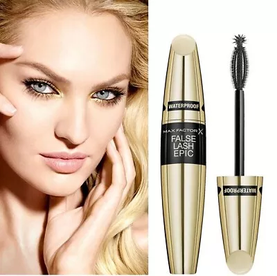 Max Factor False Lash Epic Eyelashes Mascara Waterproof Black - 0.4oz • $10.73