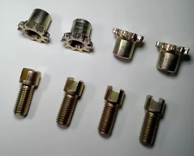 $25.85 • Buy Brake Shoe Adjusting Screws & Star Nut Adjusters Set 1965-1979 Vw Bug Ghia Bus