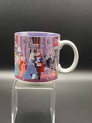 Vtg 1990s Walt Disney Sleeping Beauty Coffee Mug Maleficent Fairies Japan • $14.89