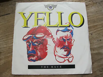 VG+  YELLO - The Race / Sporting Mix / Another Race - 7  3 Track Single • £4.40