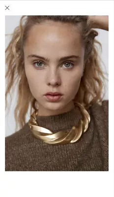 $50 • Buy Zara Gold Collar Necklace