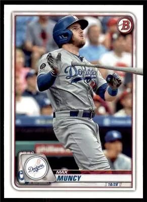 2020 Bowman Base #9 Max Muncy - Los Angeles Dodgers • $0.99