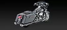 Vance & Hines 07-08 Black Dresser Duals Exhaust V46737 1800-0749 FLHR HT • $499.99