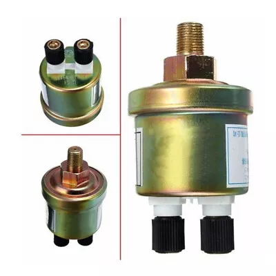Oil Pressure Sensor Switch Car Engine 1/8 NPT Gauge Sender Sending Unit Metal • $12.46