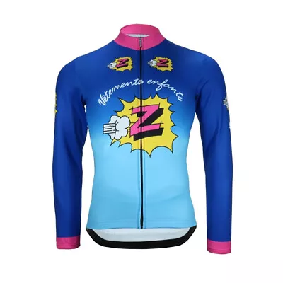 Retro Vetements Z Team Cycling Jersey Cycling Jersey Long Sleeve Bicycle Jersey • $23.13