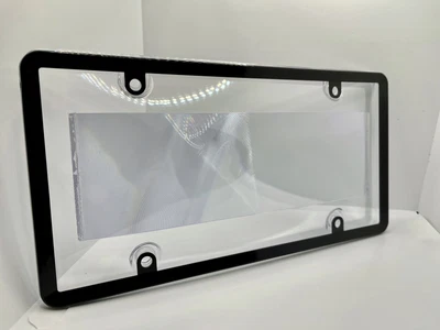 $27.99 • Buy Triple COMBO Frame+Cover+Lens Blocker For Red Lights And Speed Cameras