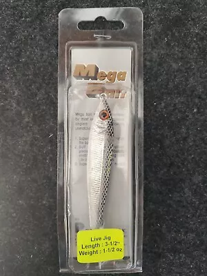 NEW Mega Bait Live Jig 3.5 Inches & 1  1/2 Oz Weight • $11.99