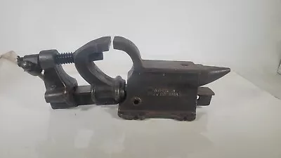 Antique Vintage 1914 Blacksmith Tool Anvil Bench Vise 3 1/2” • $125