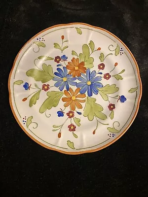 California Pottery Metlox Vernon Ware Vernon Bouquet Salad Plate • $10