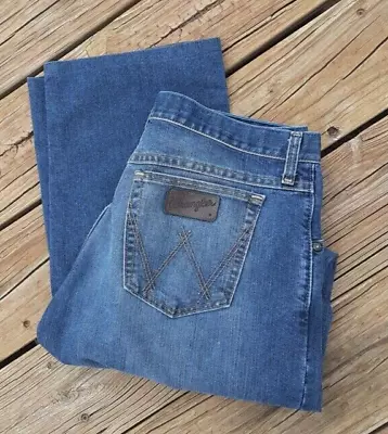 Wrangler 20X Mens Competition Cool Vantage Jeans Size 32x34 (Shortened To 32x32) • $25.98