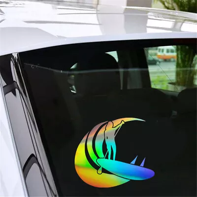 £3.71 • Buy 2pcs Girl Stand Up Paddle Board Sup Surf Sticker Car Window Laptop Vinyl Decal