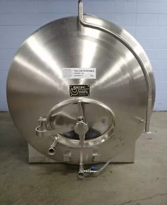 350-341 Gallon Specific Mechanical Stainless Steel Horizontal Brewery Tank • $4950