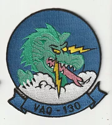 USN Navy  Electronic Attack Squadron VAQ-130  Zappers  Patch • $5.99