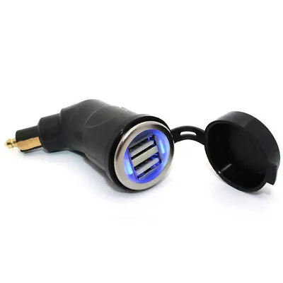 Dual USB Charger Adapter Plug Fit For BMW F650 F700 F800GS R1150 R1200GS R1200RT • $13.10
