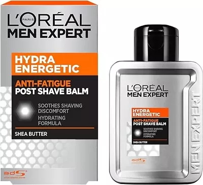 L'Oréal Paris Men Expert Hydra Energetic Aftershave Balm 100ml FAST FREE POSTAGE • £20.99