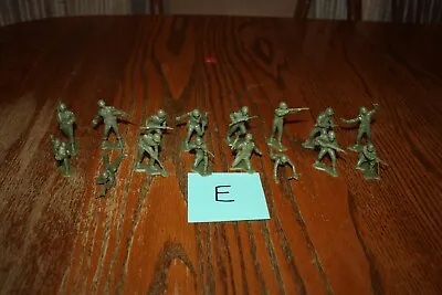 Marx Army Battleground 16-Piece Lot Of Vintage American Soldiers Tank E - MPC • $23.99