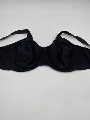 Wacoal Basic Beauty Size 34 G Black Unlined Figure Underwire Bra St:855192 • $17