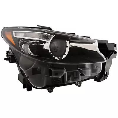 Headlight For Mazda CX9 16-23 CAPA Certified LED Passenger Side Black Housing • $421.23