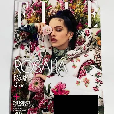 ELLE Magazine Summer 2020 Rosalia On The Healing Power Of Music New • $7.99