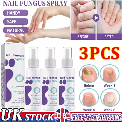 3X Instant Effective Medinail Fungus Repair Spray Treatment For Toenail Nail UK • £14.99