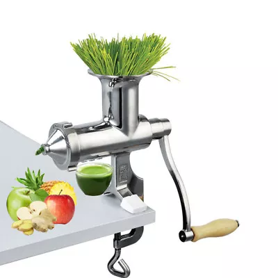 Stainless Steel Manual Vegetable And Fruit Juicer Is Lightweight And Convenient • $99.99