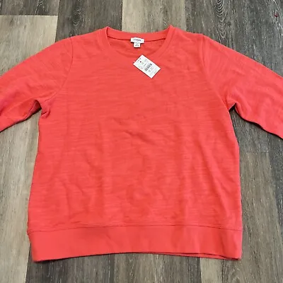 NWT J Crew Sweater Choral Small  • $29.99