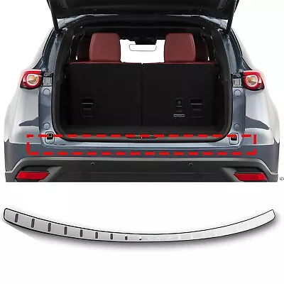 For Mazda CX-9 2023 Car Accessories Steel Rear Bumper Protector Scuff Cover Trim • $45.09