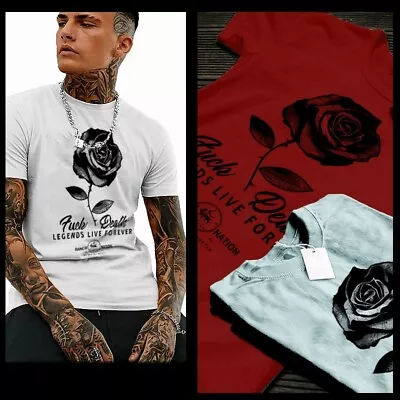 Hip Hop T-shirt 90s Rap Music Underground Cypha Brooklyn Rose XL White Tee • $19.99