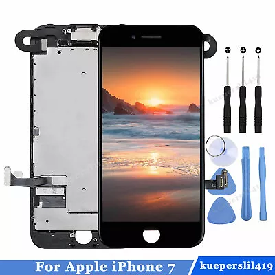 For IPhone 7 LCD 3D Touch Screen Replacement Digitizer Display Assembly Retina  • £16.49