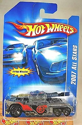 2007 Hot Wheels #142 All Stars INVADER Dark Gray Variant W/Black 5 Spoke Wheels • $9