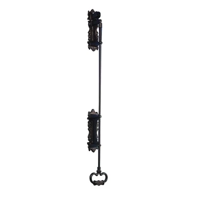 £39.79 • Buy Black Wrought Iron Bell Pull Byron 5845P With Fixings Vintage Style