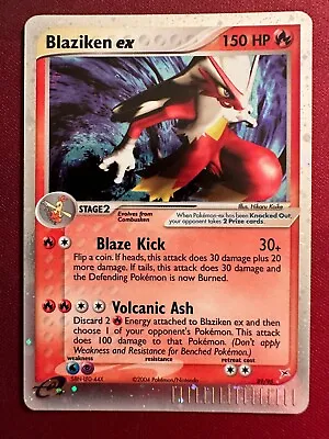 BLAZIKEN EX 89/95 EX Team Magma Vs Team Aqua Holo Rare Pokemon TCG Card MINT • $220