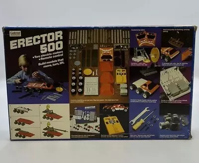 Vintage Gabriel Erector 500 Motorized Remote Control Construction • $63.38