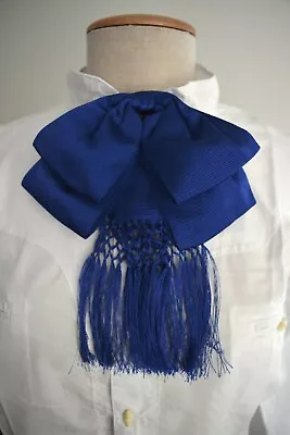 Mexican Charro Moño Doble Mariachi Blue Azul Bow Tie Quinceanera Mariachi Mexico • $26.38