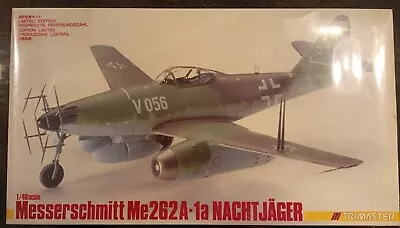 Trimaster 1/48 Messerschmitt Me262A-1a Nacht Jager - New In Sealed Box • $20