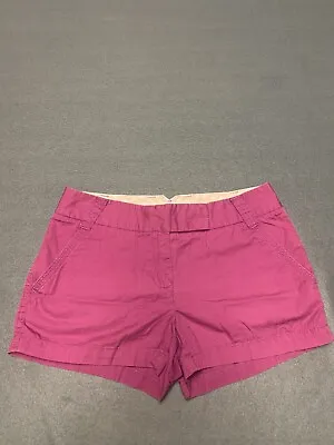 J Crew Chino Shorts Women’s 4 Light Purple Cotton Casual • $6.75