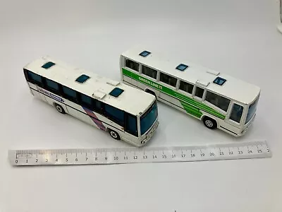 Corgi Cars Bundle Job Lot 2 Coach National Express Green Line 1:64 Bus • £2.20