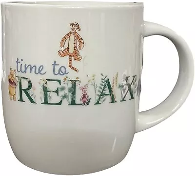 NEW Disney WINNIE THE POOH Relax Ceramic Mug Tea Coffee Cup - Eeyore Tigger • £3.99